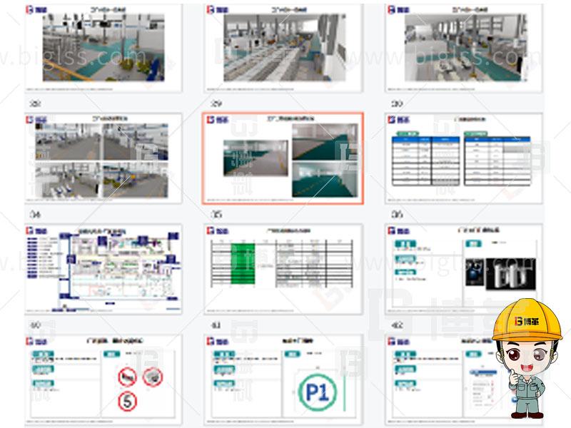 新工廠規劃，工業園區規劃，車間布局規劃，生產線體設計，數字化工廠，目視化設計，上海博革，博革咨詢